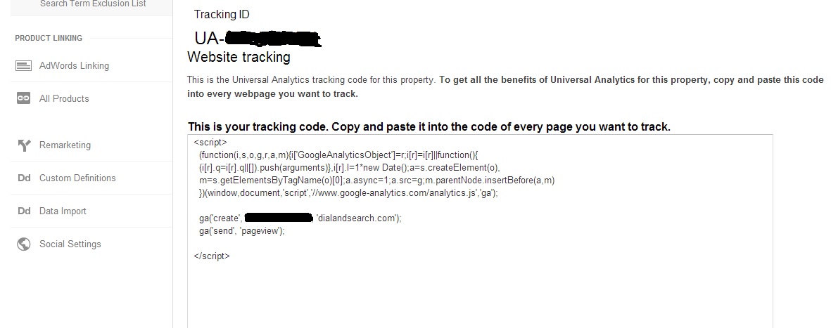 Google-Analytics-Tracking-Code