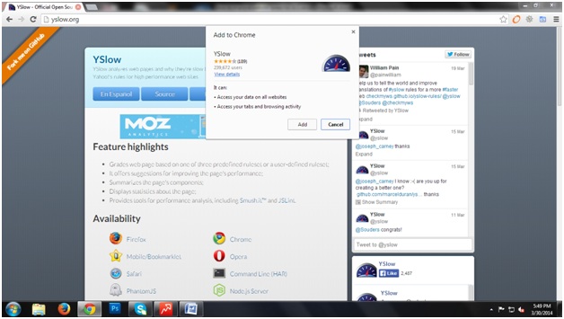 install-yslow-for-chrome