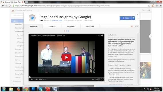 pagespeed-chrome-extension